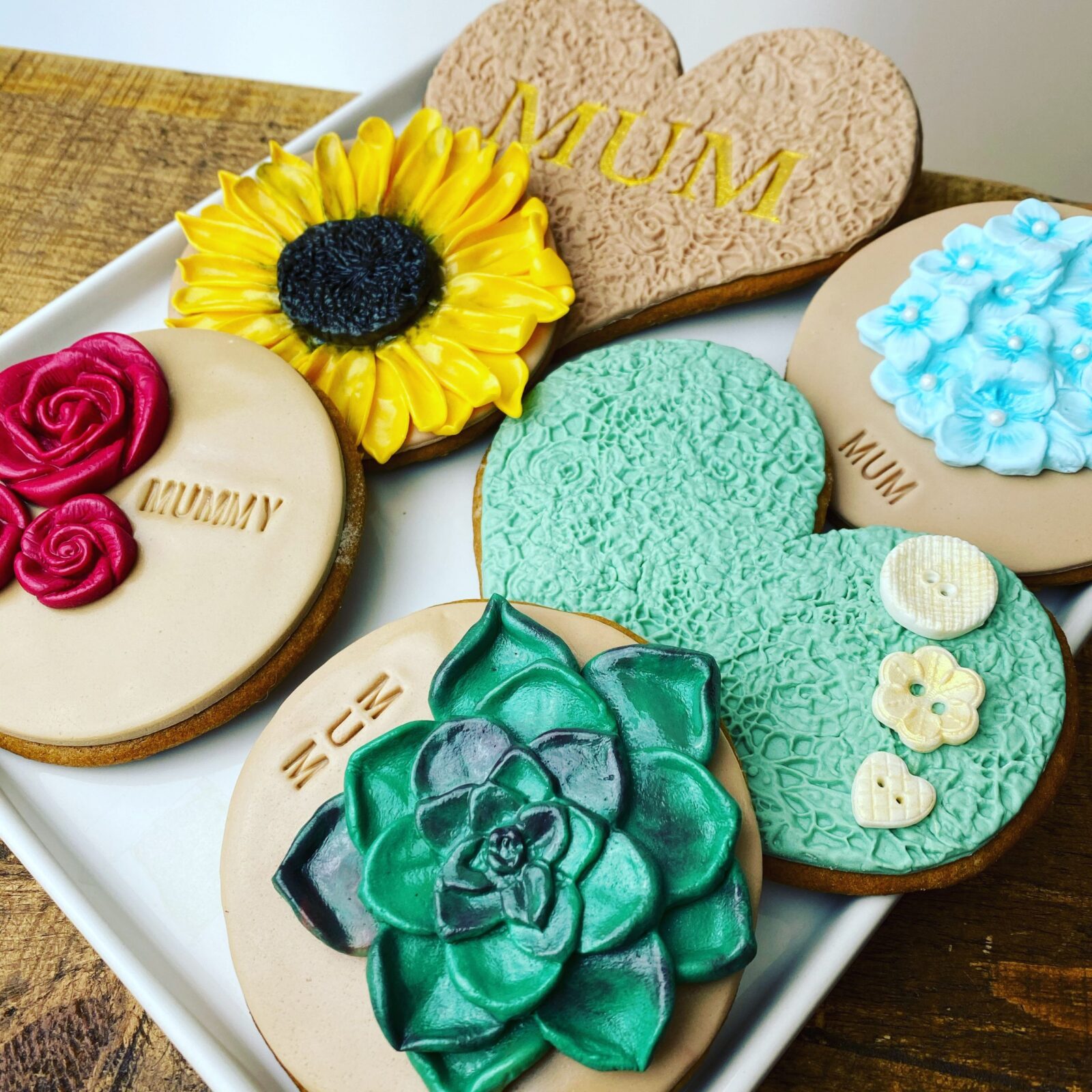 Mothers Day Cookies Selection