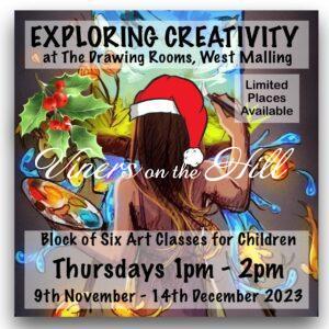 9th Nov Art Classes 1-2pm