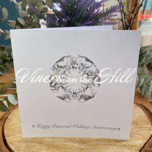 Happy Diamond Wedding Anniversary Card