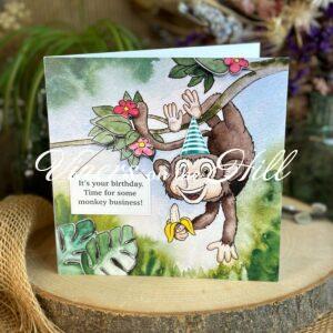 Monkey Business card