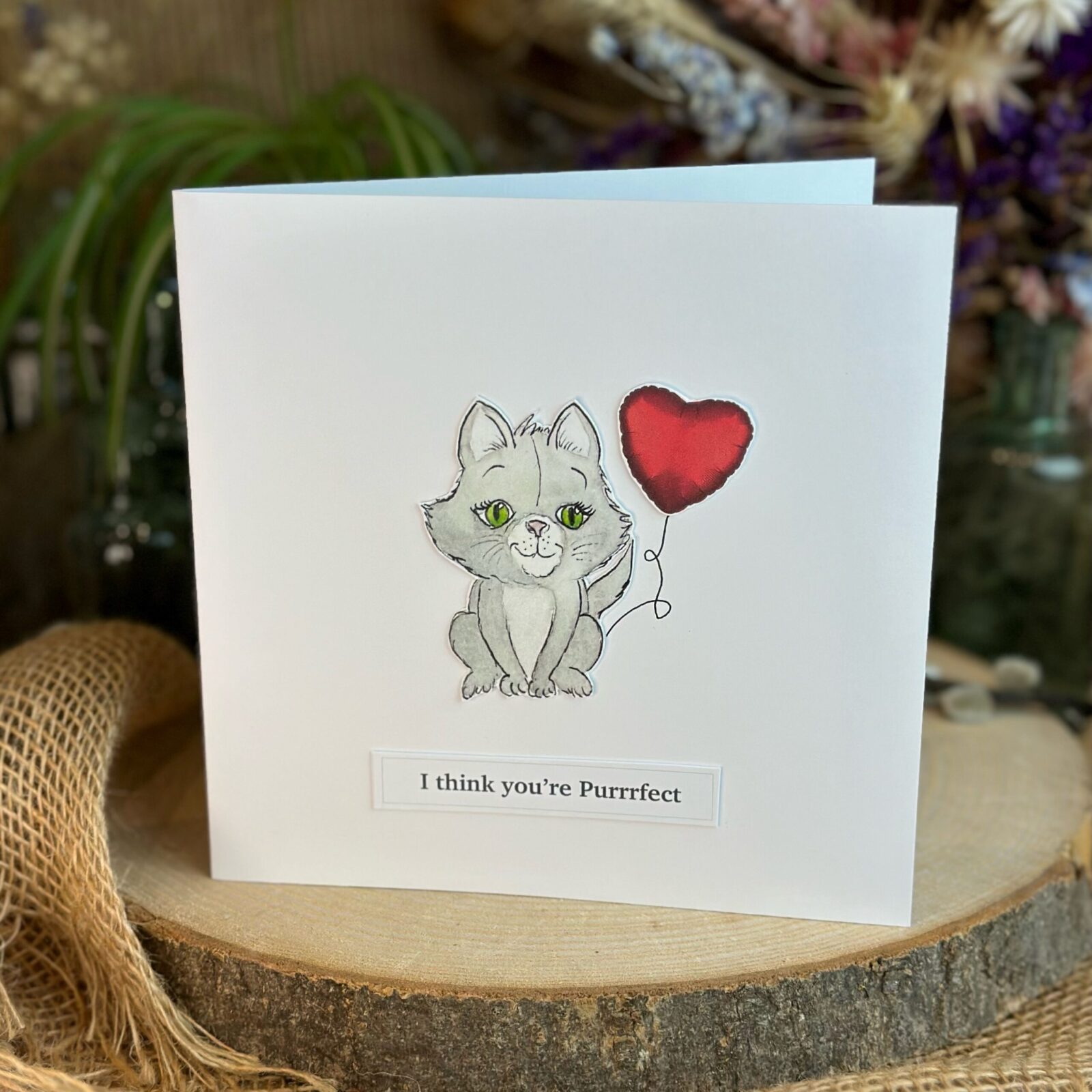 Purrrfect card