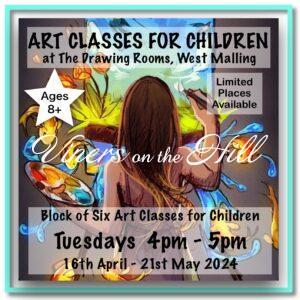 16th Apr Art Classes 4-5pm