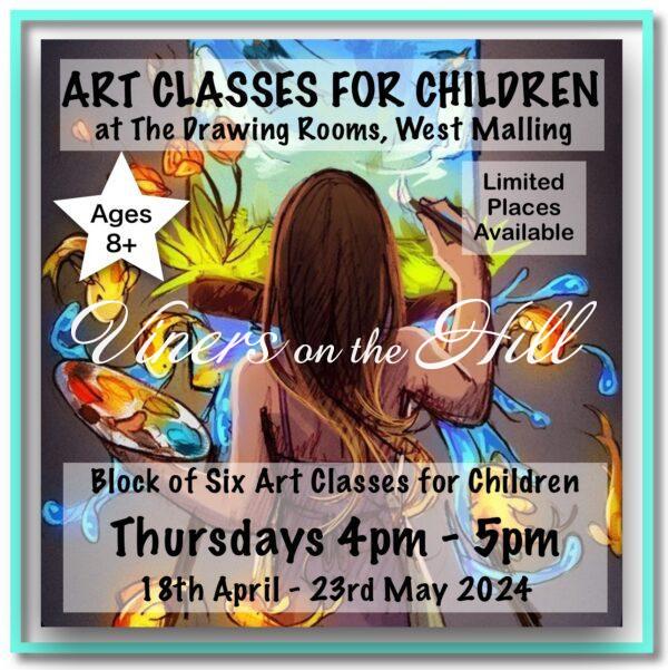 18th Apr Art Classes 4-5pm