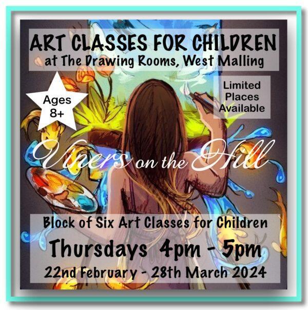 22nd Feb Art Classes 4-5pm