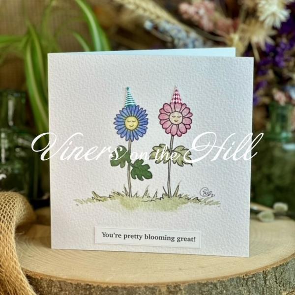 Pretty Blooming Great Card